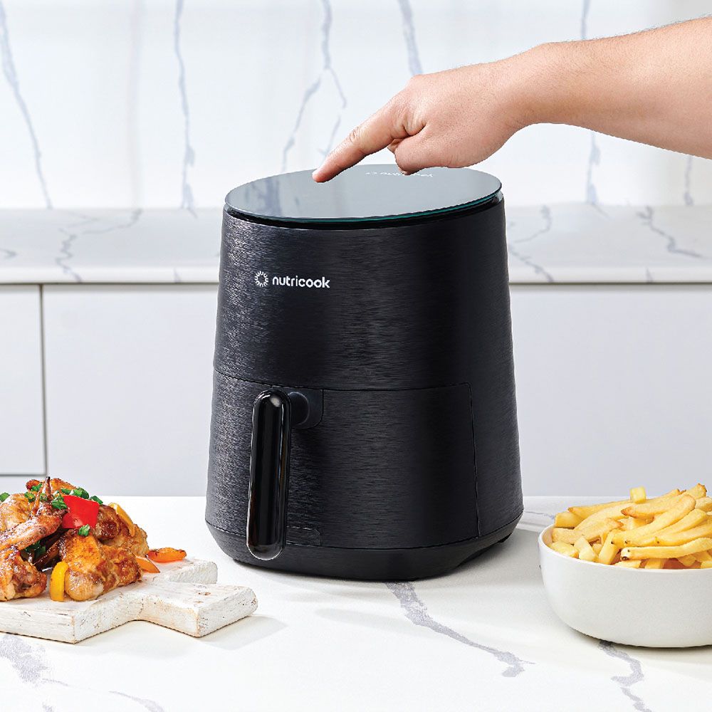 Nutricook - Air Fryer Mini 1500W 3.3L - Black