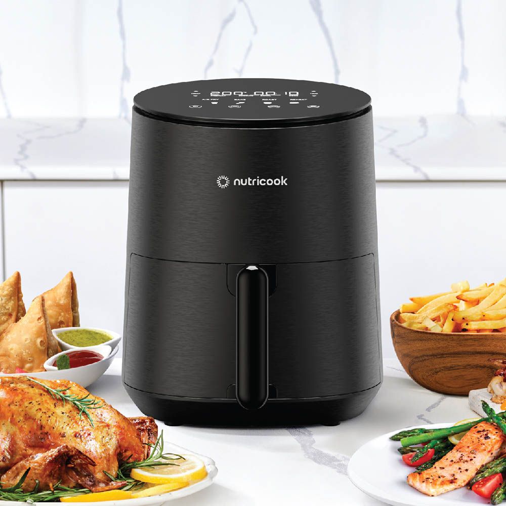 Nutricook - Air Fryer Mini 1500W 3.3L - Black