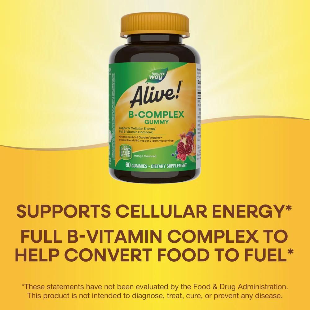 Nature's Way - Alive B-Complex 60 Gummies