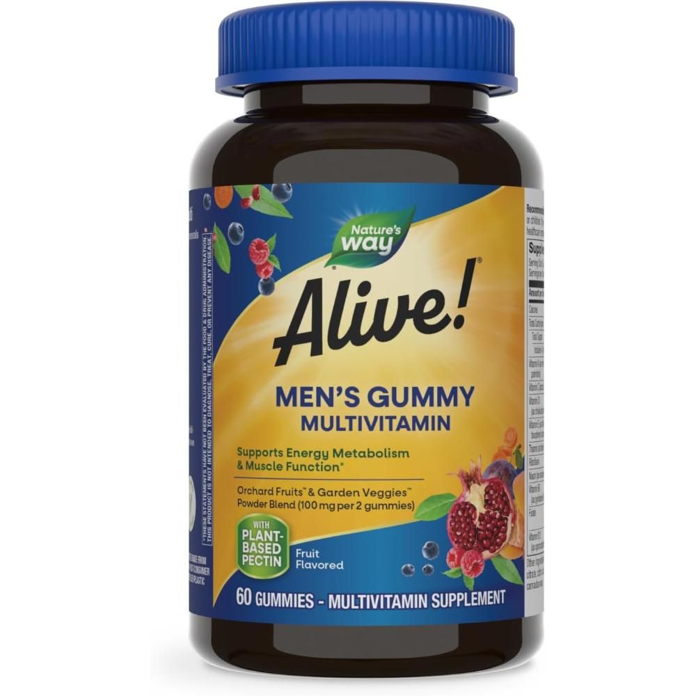 Nature's Way - Alive! Men's Gummy Vitamin 60 Gummies