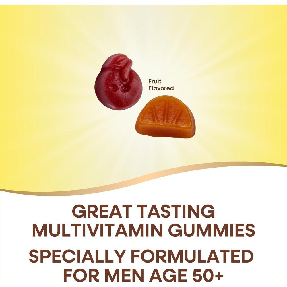 Nature's Way - Alive! Men's 50+ Gummy Vitamin 60 Gummies