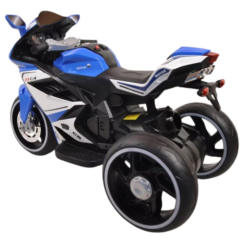 Megastar - D3 Excel Electric 3-Wheel Ride On Bike - Blue