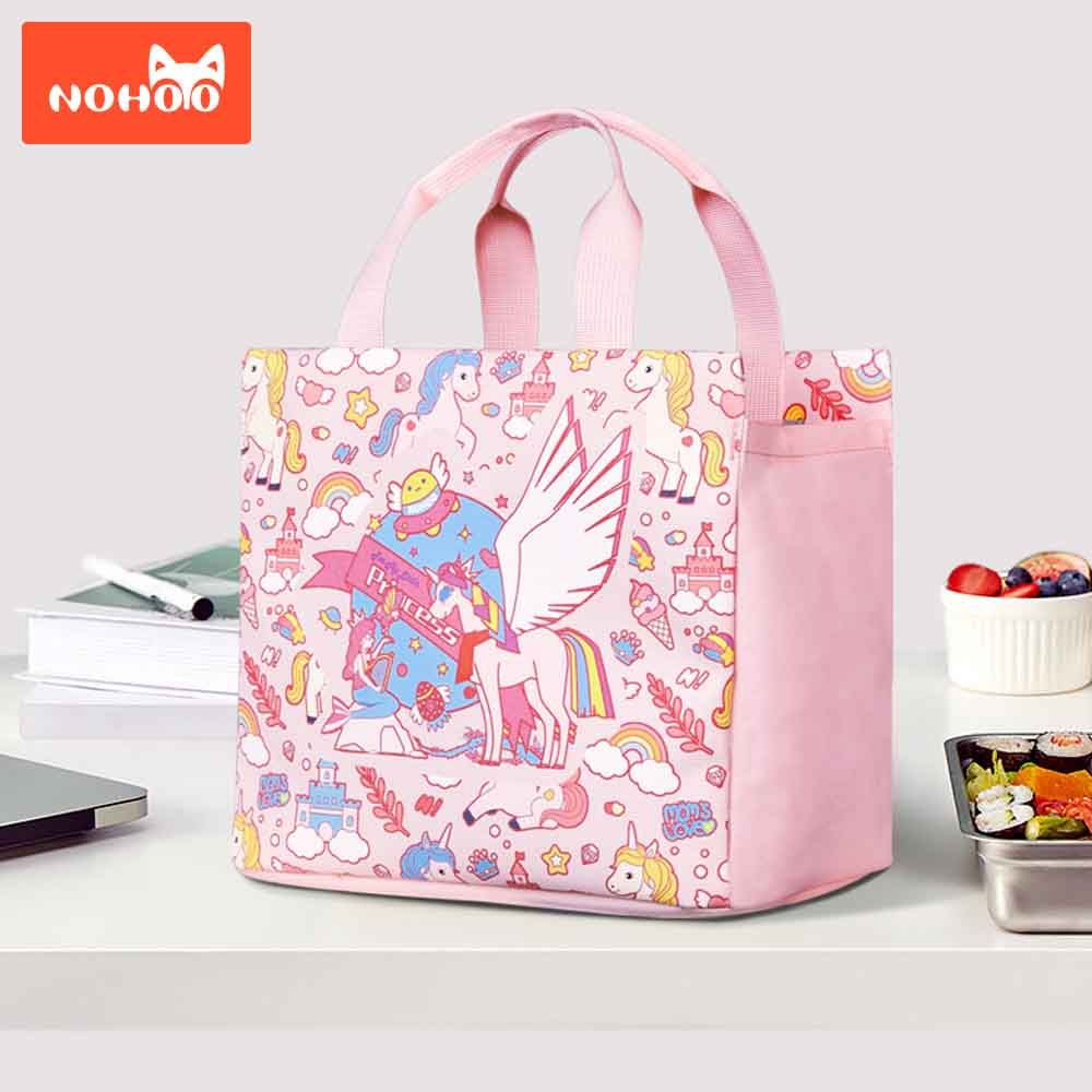 Nohoo - Unicorn Hand Lunch Bag - Pink - 8.27-Inch