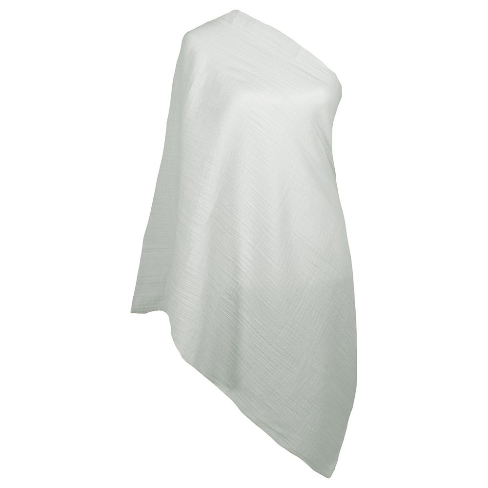 Me - Crinkle Muslin Organic Nursing Scarf - Dove