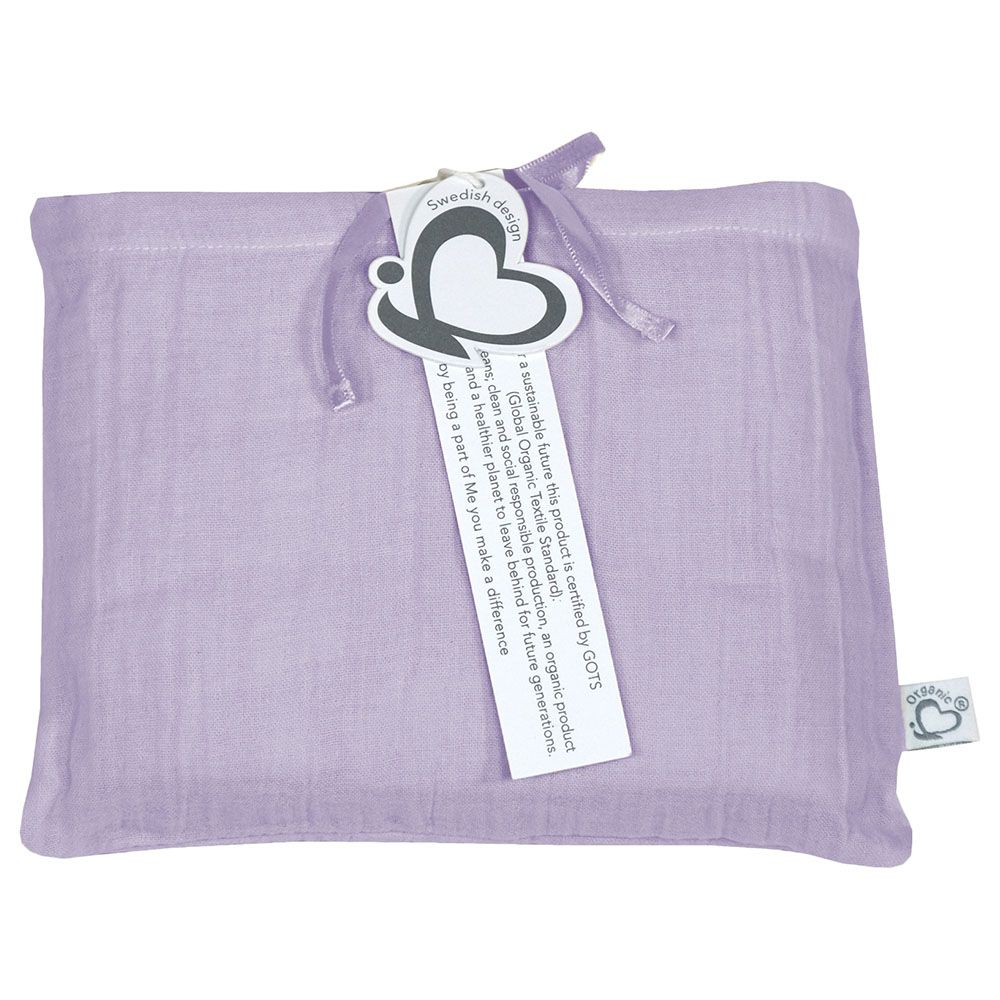 Me - Crinkle Muslin Organic Nursing Scarf - Purple