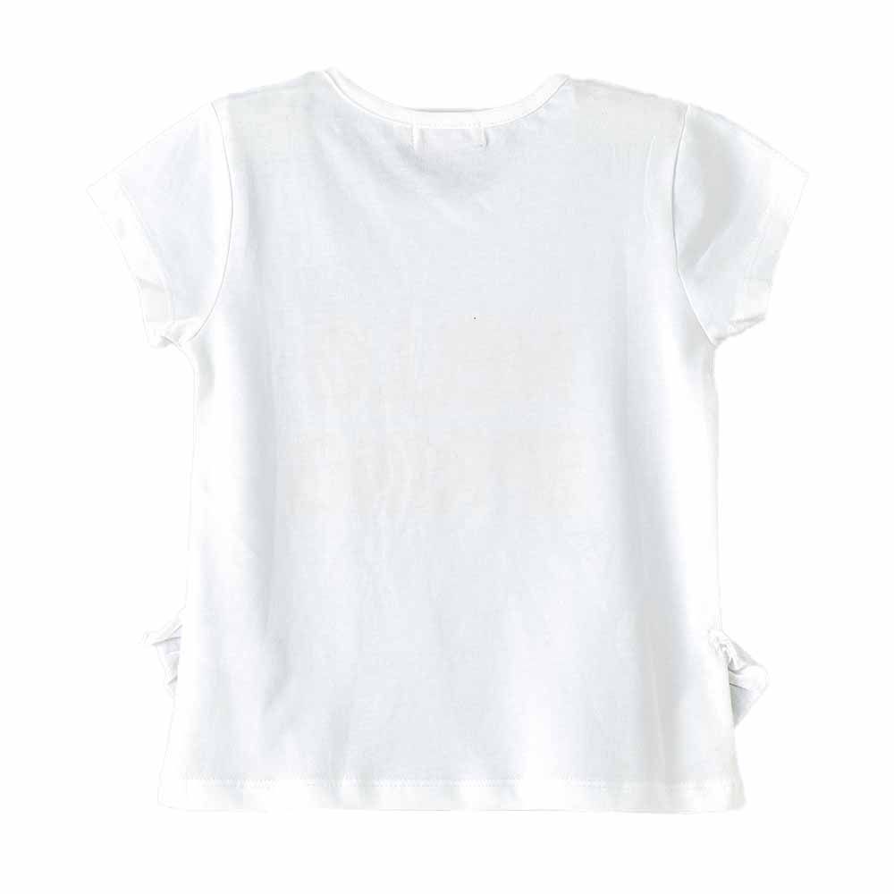 Jelliene - Sunshine Squad Breezy Printed Cotton Tees - White