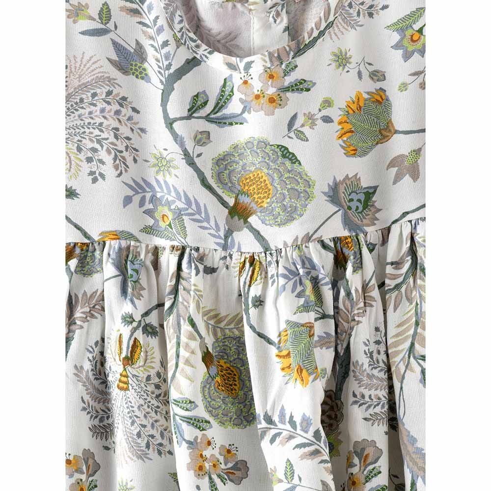 Jelliene - Sunshine Sprinkles Printed Flowy Viscose Dress