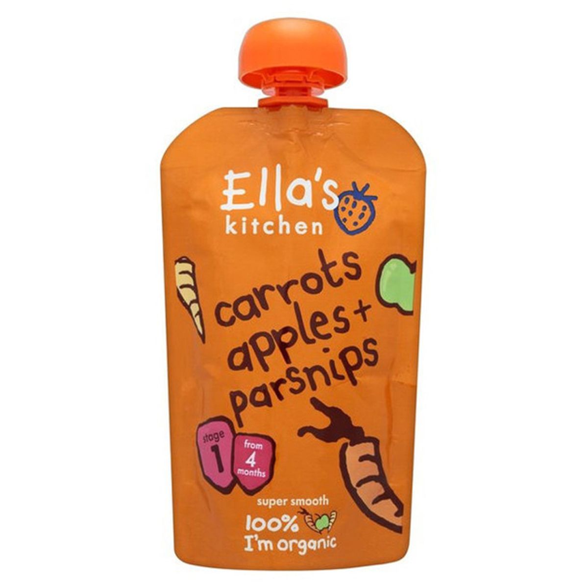 Ella's Kitchen - Carrots Apples + Parsnip 120g