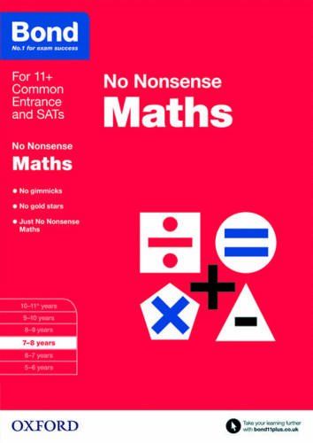 Bond No Nonsense Maths 7-8 Years