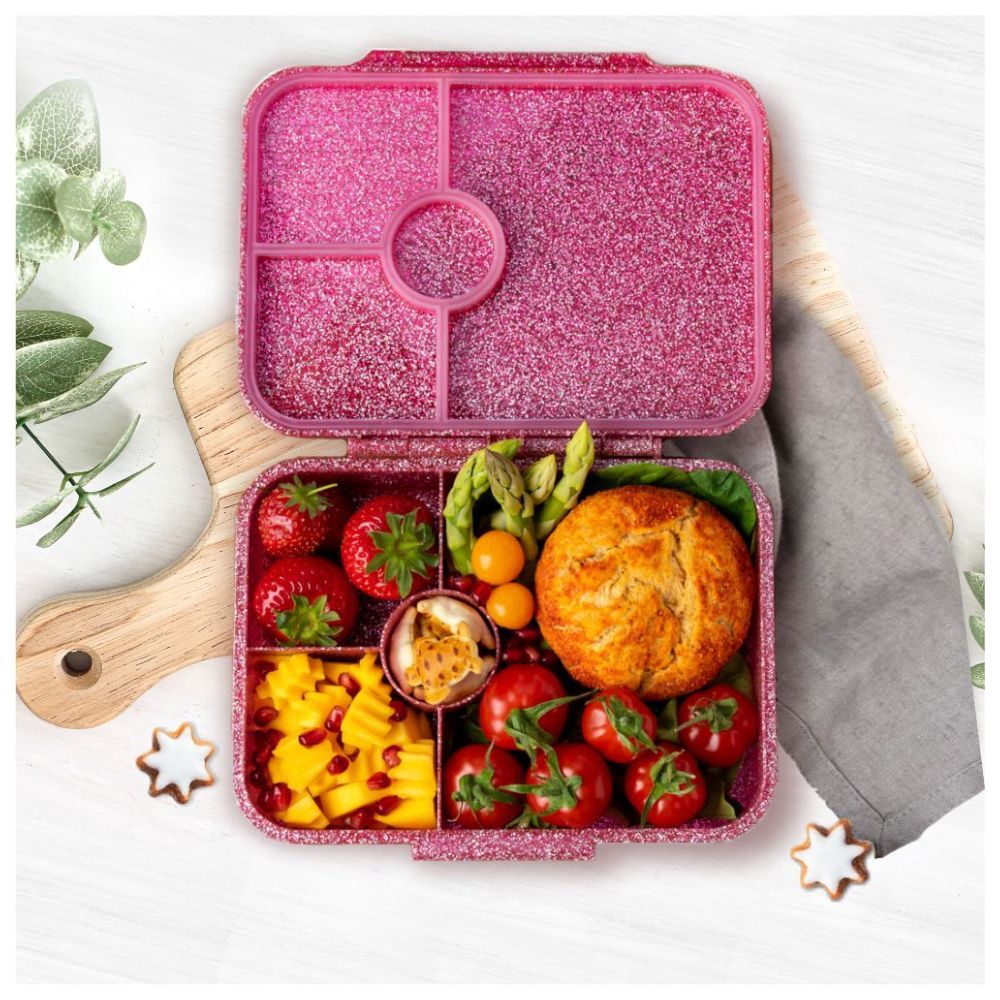 Essen - Personalized Tritan Bento Lunch Box - Pink Ballerina