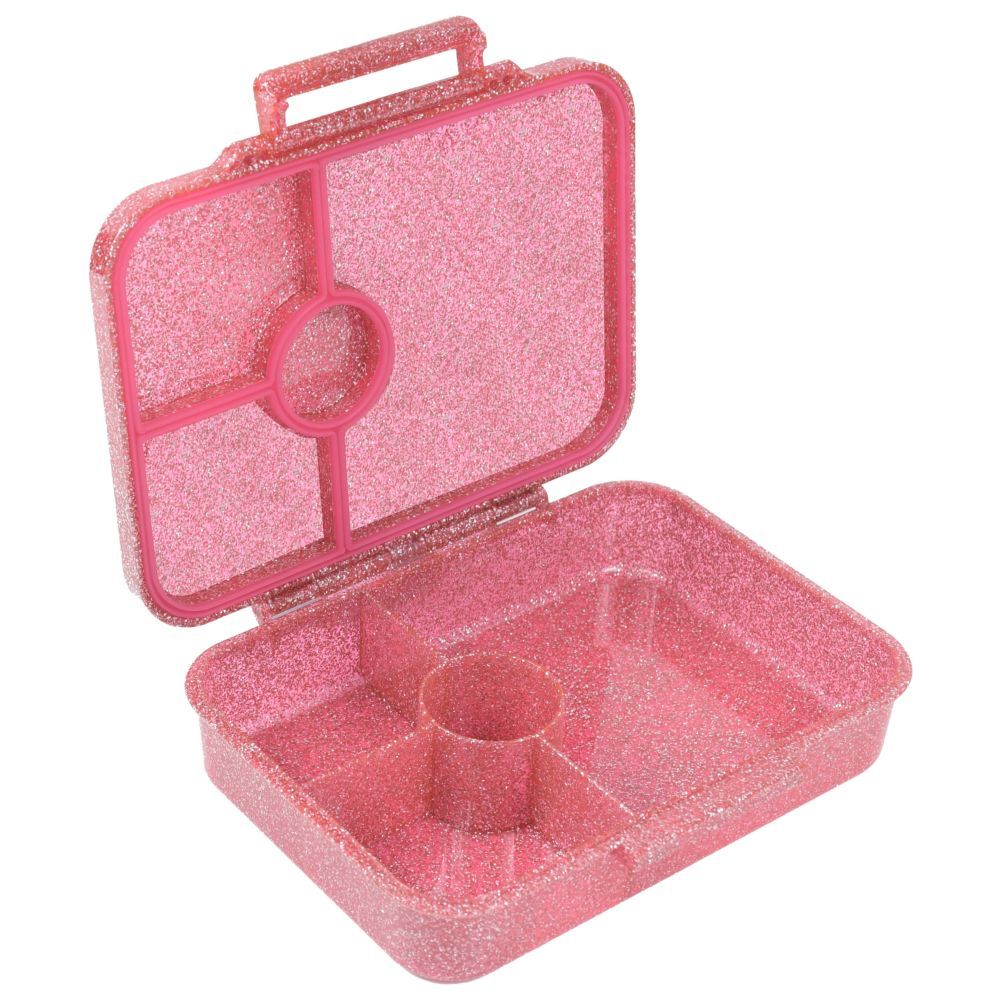 Essen - Personalized Tritan Bento Lunch Box - Pink Butterfly