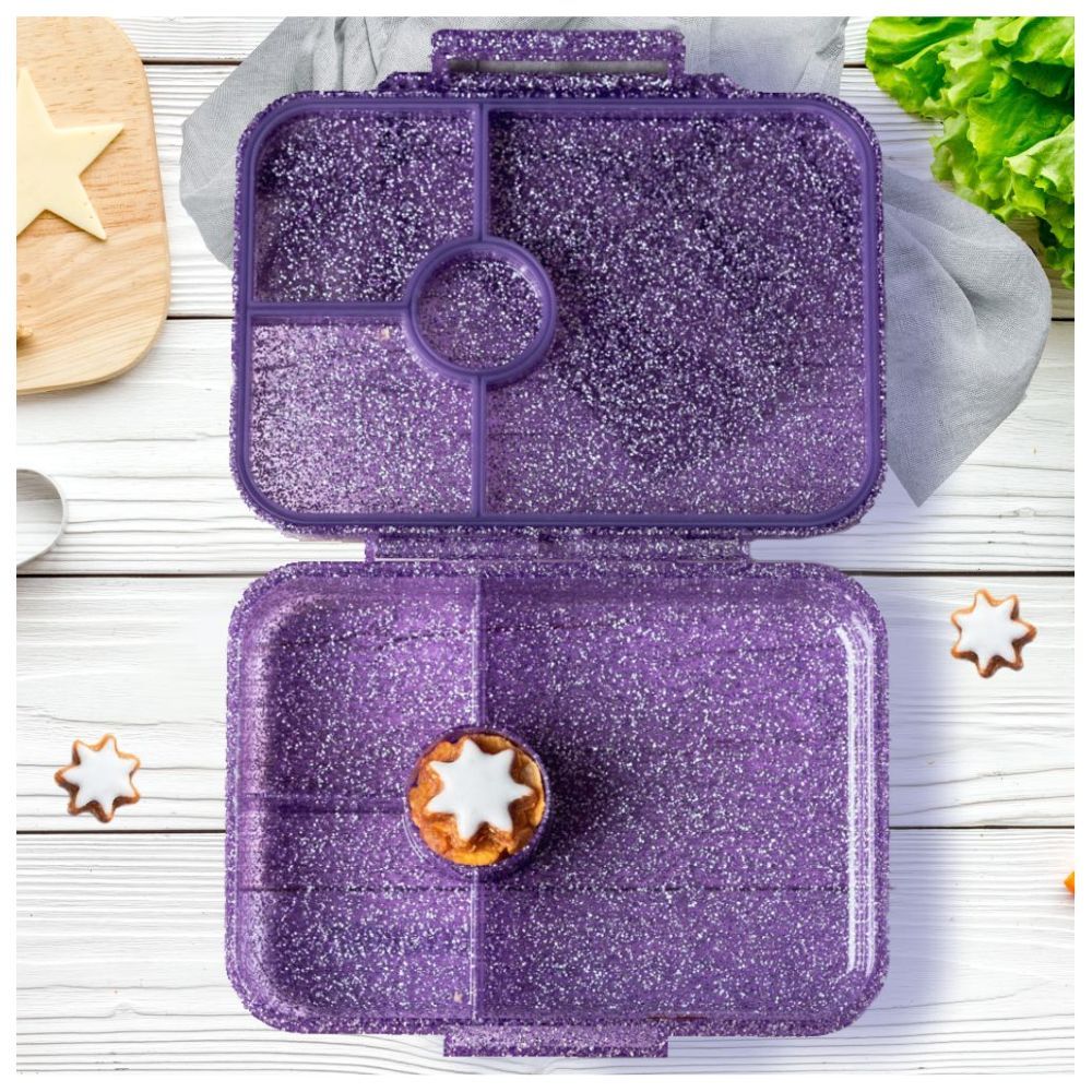 Essen - Personalized Tritan Bento Lunch Box - Purple Ballerina