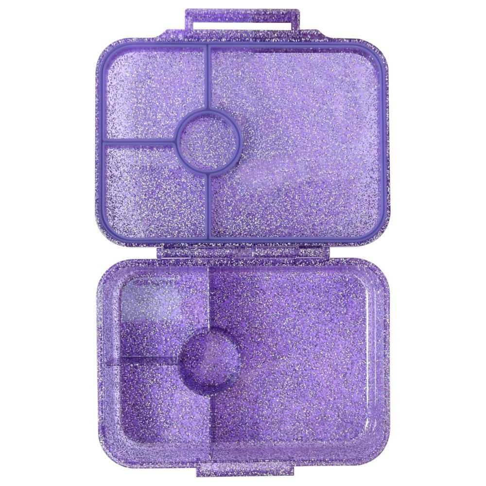 Essen - Personalized Tritan Bento Lunch Box - Purple Butterfly