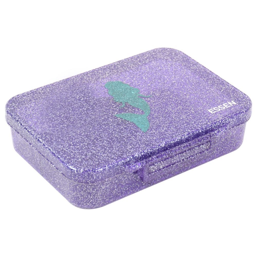 Essen - Personalized Tritan Bento Lunch Box - Purple Mermaid