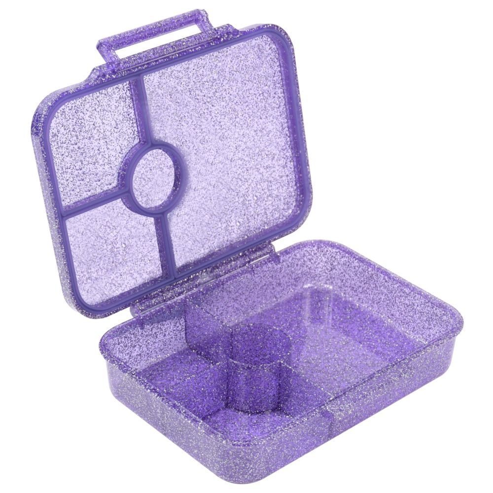 Essen - Personalized Tritan Bento Lunch Box - Purple Mermaid