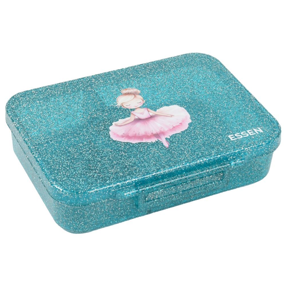 Essen - Personalized Tritan Bento Lunch Box - Teal Ballerina