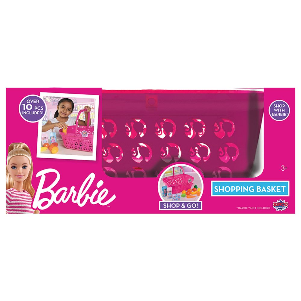 Barbie - Shopping Basket - Pink