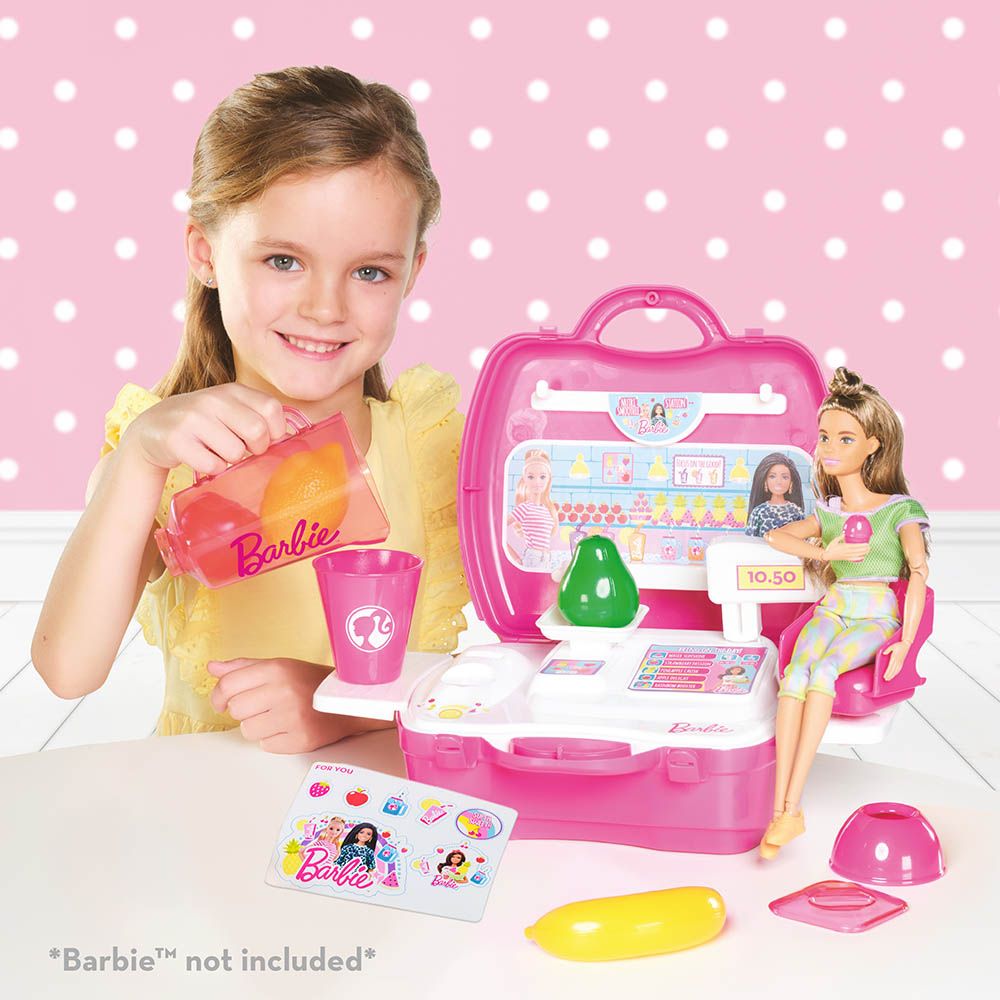 Barbie - Smoothie Station Playset - Pink