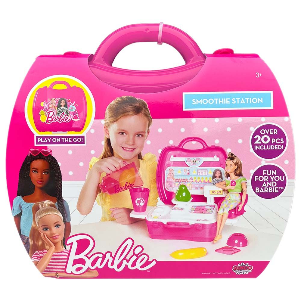 Barbie - Smoothie Station Playset - Pink