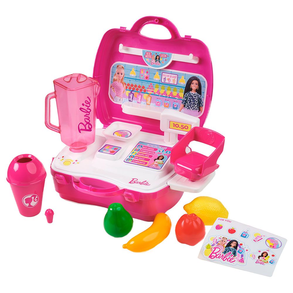 Barbie - Smoothie Station Playset - Pink