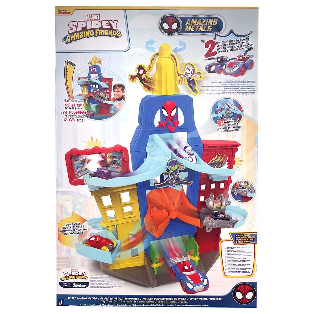 Disney - Spidey N Friends City Track Set