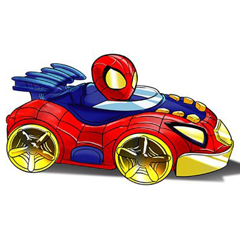 Disney - Spidey N Friends Amazing Metal Car - 8pcs