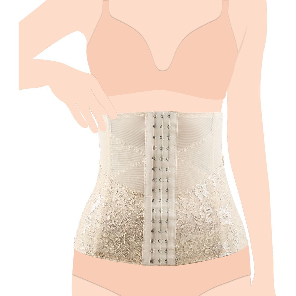 Sunveno - 2-in-1 Body Shaper Combo - Beige