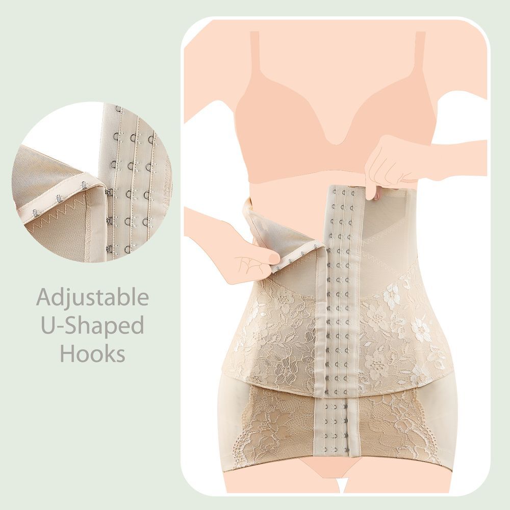 Sunveno - 2-in-1 Body Shaper Combo - Beige