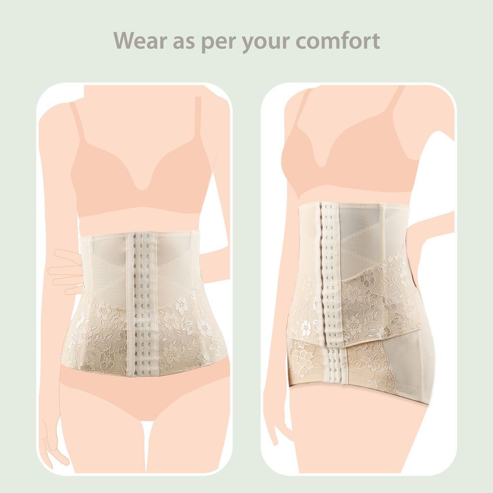 Sunveno - 2-in-1 Body Shaper Combo - Beige