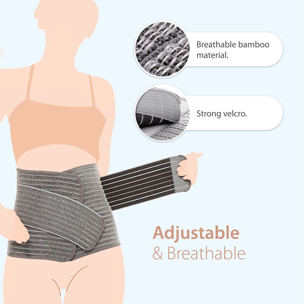 Sunveno - Postpartum Abdominal Maternity Belt - Grey