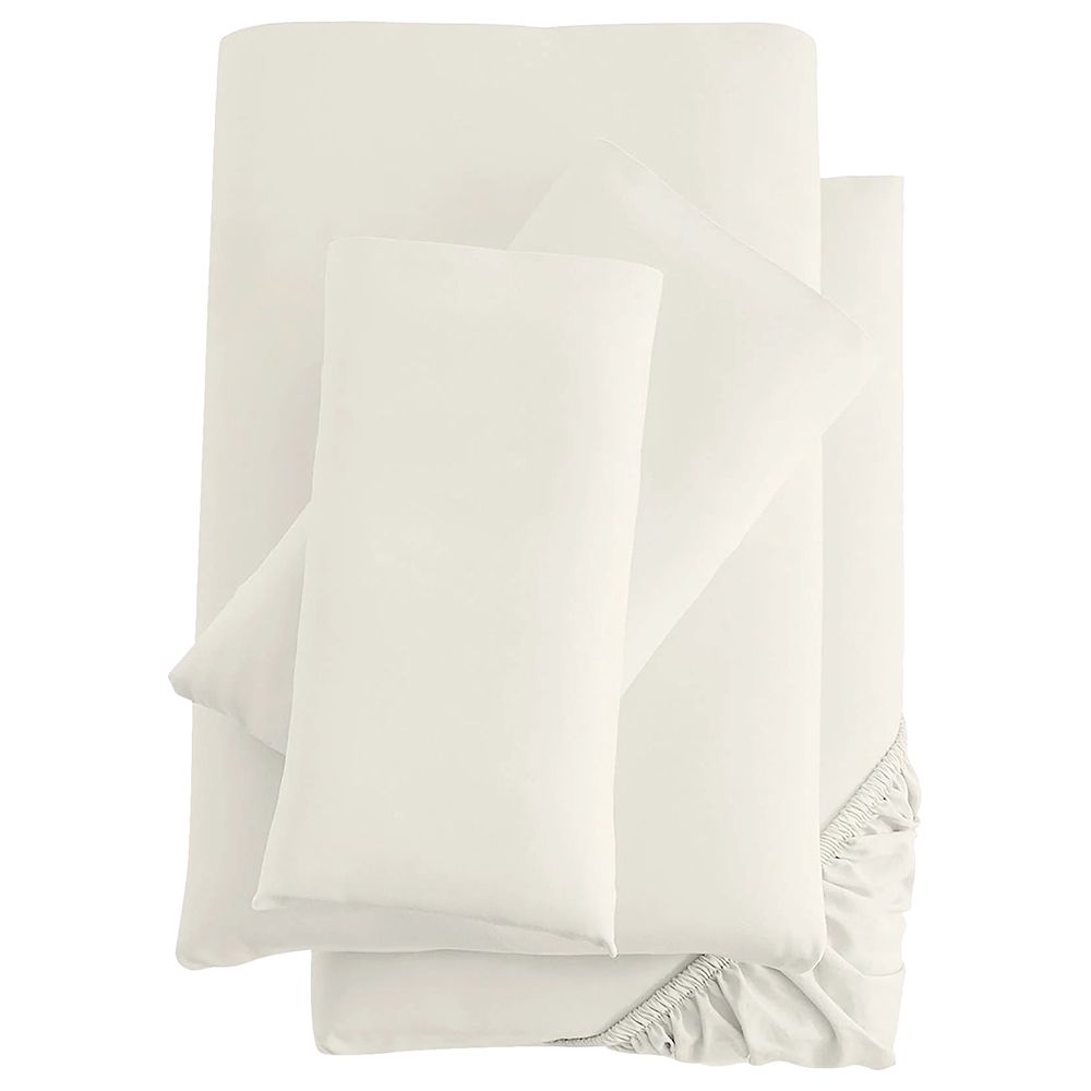 Silentnight - Bamboo Flat Sheet - Cream - 230 x 280 cm