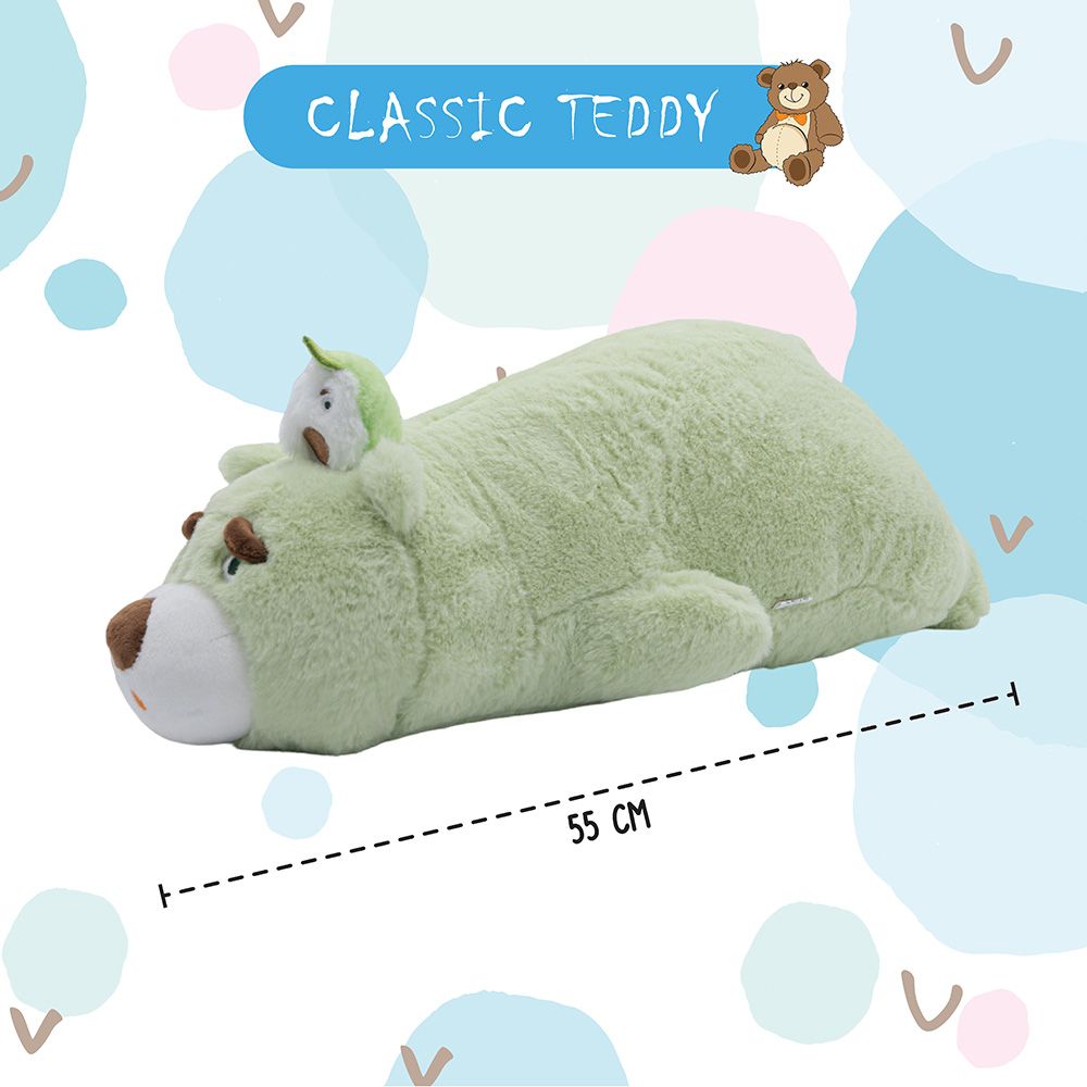 Toto Toys - Plush Toy - Teddy Bear - Green - 55 cm