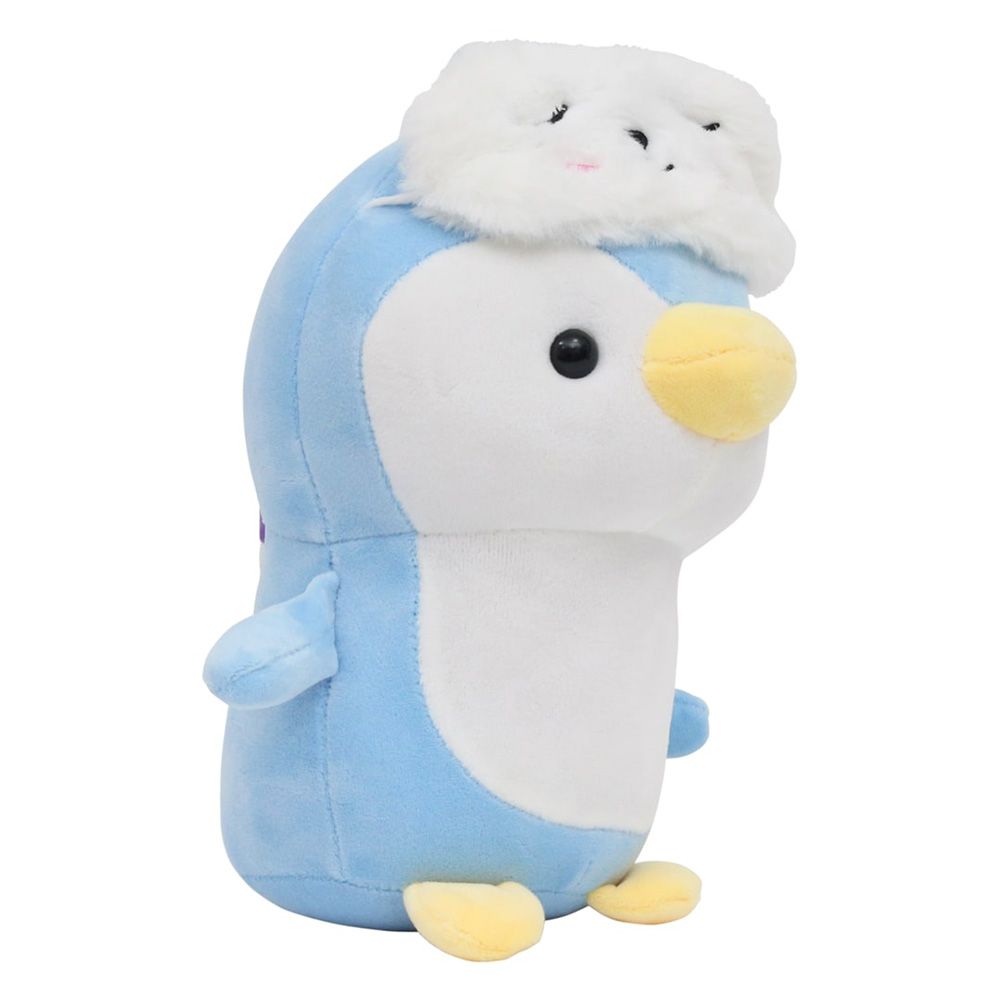 Toto Toys - Plush Soft Toy - Penguin - Blue - 23 cm