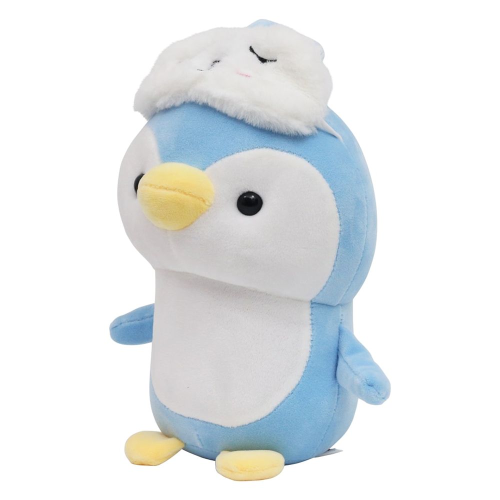 Toto Toys - Plush Soft Toy - Penguin - Blue - 23 cm