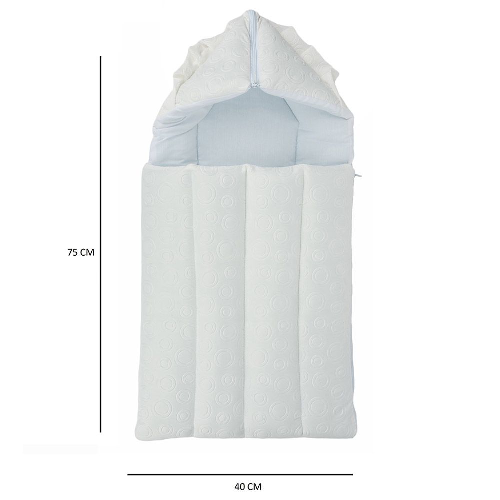 Little Angel - Comfy Baby Sleeping Bag - White