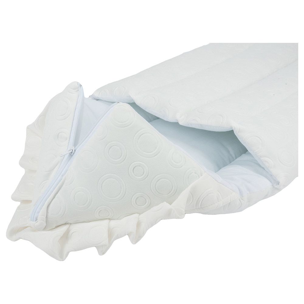 Little Angel - Comfy Baby Sleeping Bag - White