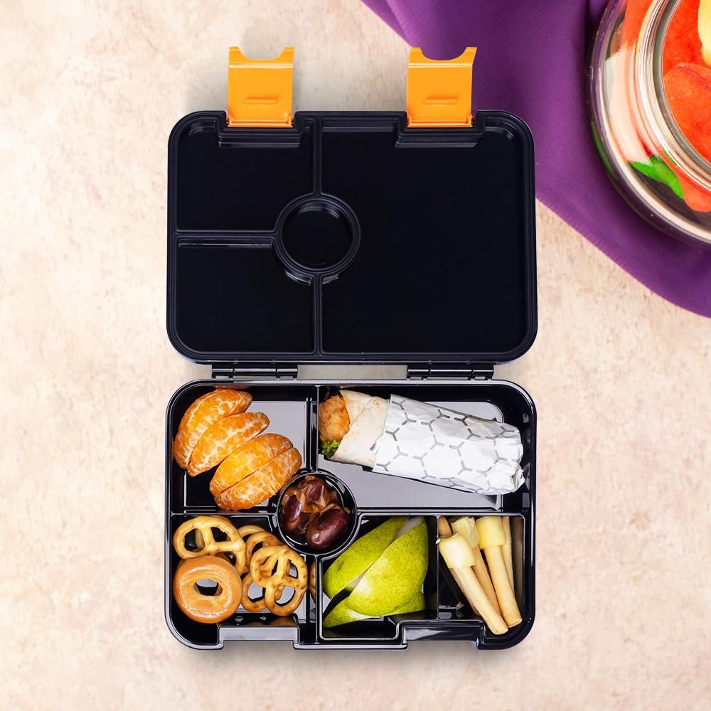 Eazy Kids - Bento Lunch Box w/ Sandwich Cutter Set - Dino Bro