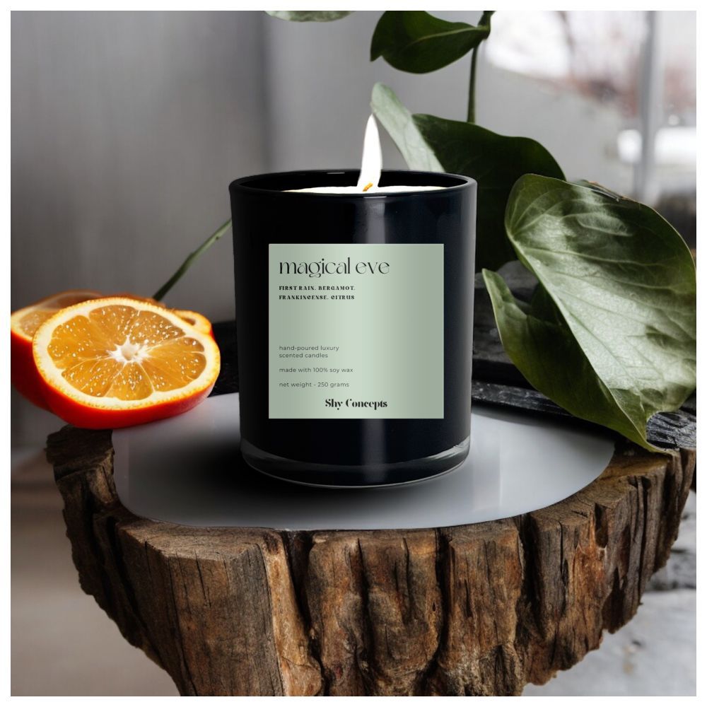 Shy Concepts - Luxury Scented Candle - Magical Eve - Black