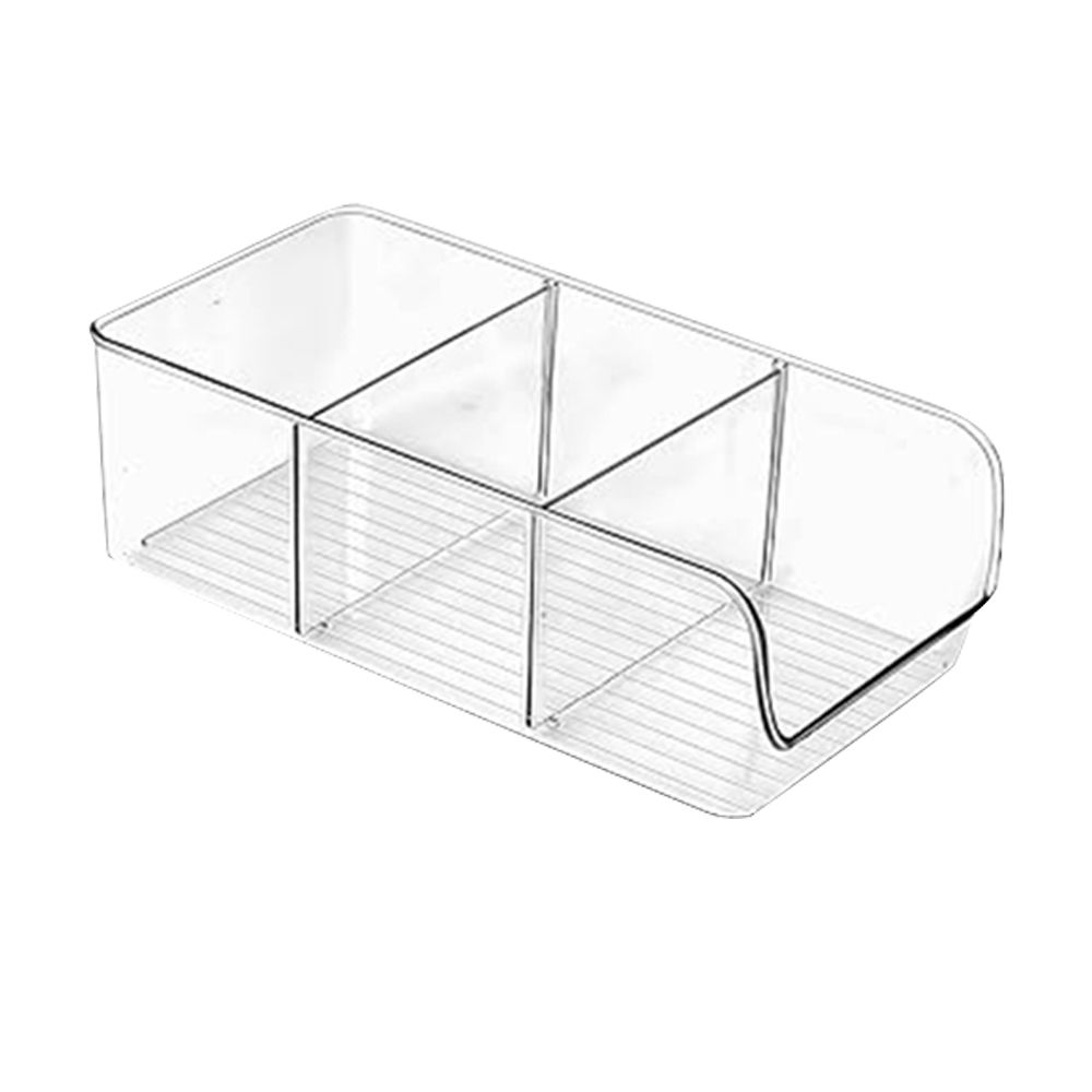 A'ish Home - Home Edition Can Organizer w/ Dividers - Clear