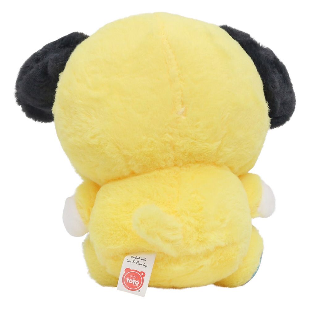 Toto Toys - Plush Soft Toy - Kawaii Cartoon Doll - Yellow - 21 cm