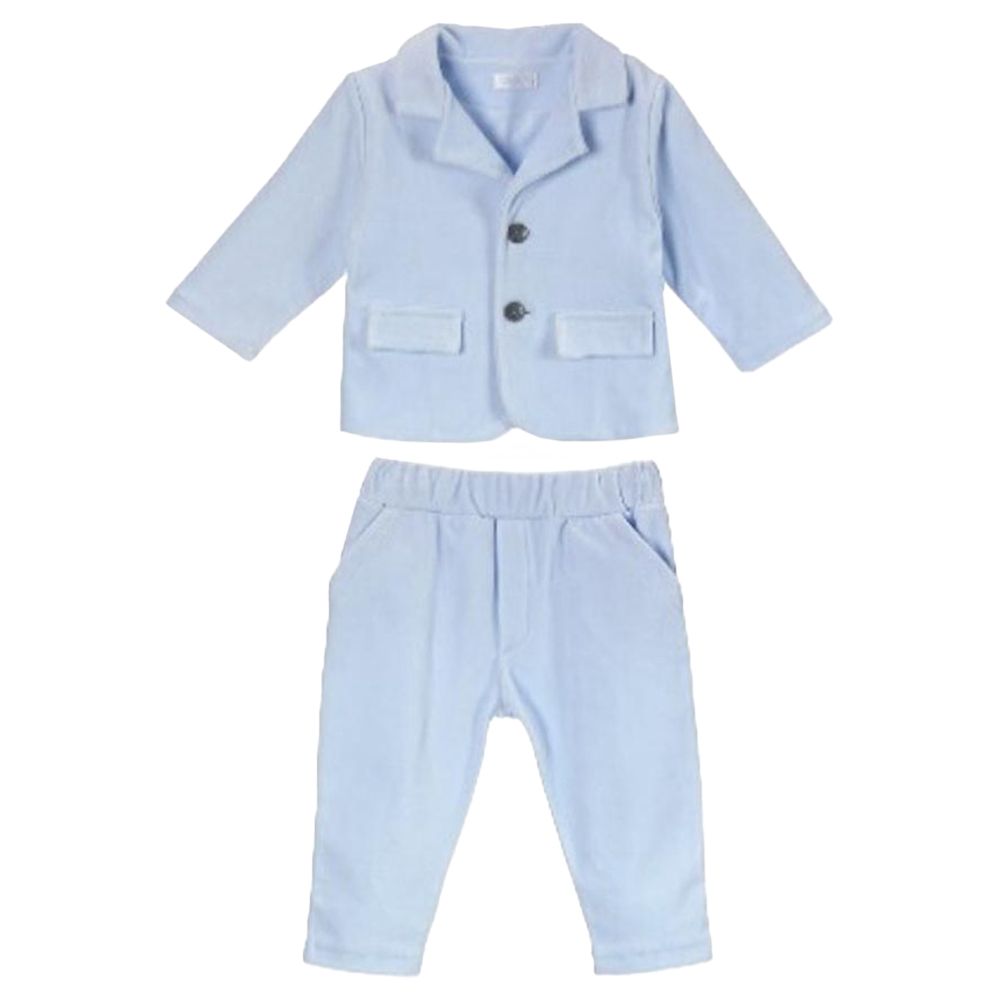 Sofija - 2pc-Set - Henry Royal Jacket And Trouser Set - Blue