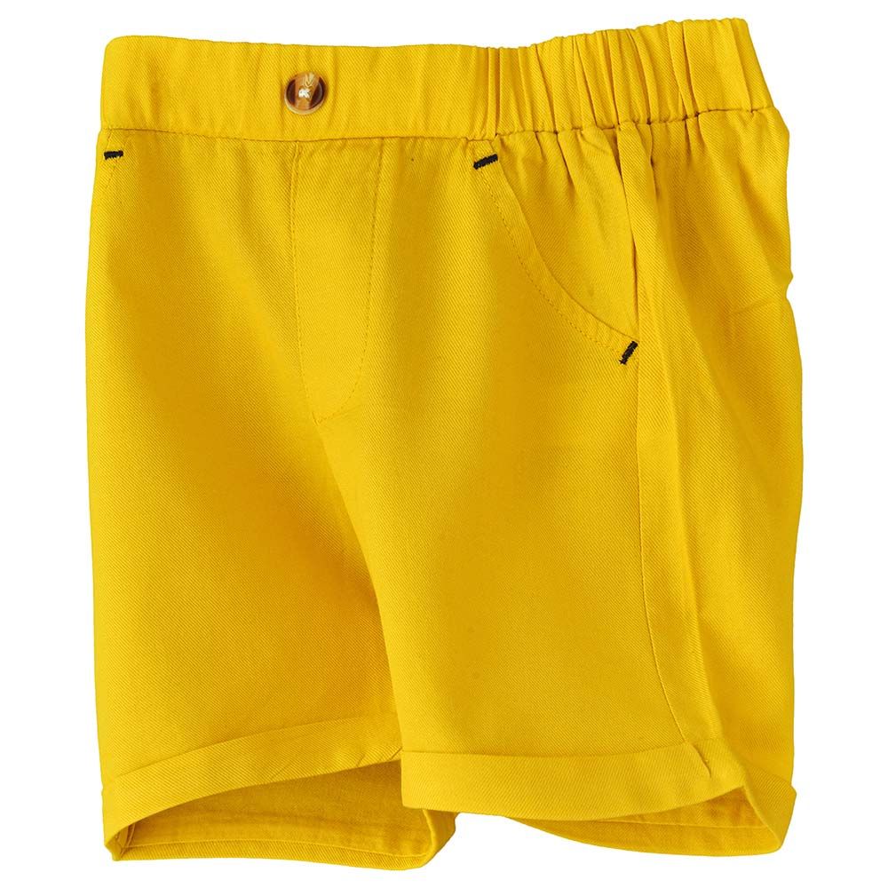 Jam - Cool And Classic Boys' Stylishly Breathable Shorts - Yellow