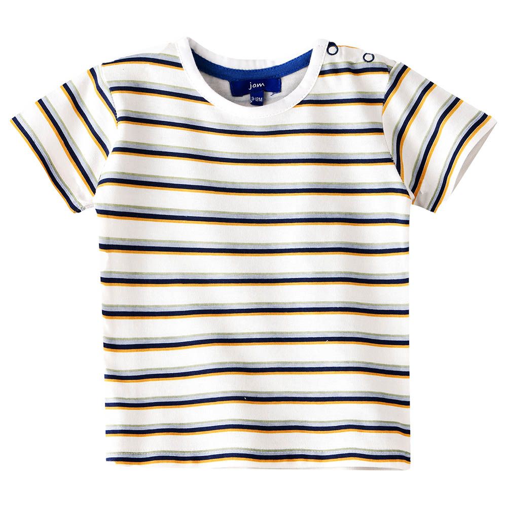 Jam - Boy's Stripes Short-Sleeve Cotton Tee