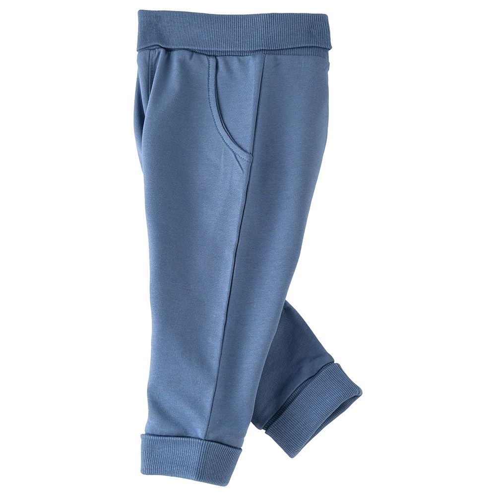 Jam - Boy's Spring And Summer Comfy Knit Cotton Joggers - Blue