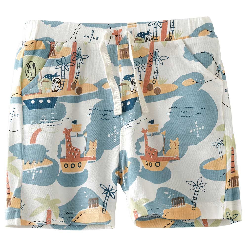 Jam - Summer Adventures Boys' Breathable Cotton Knit Shorts