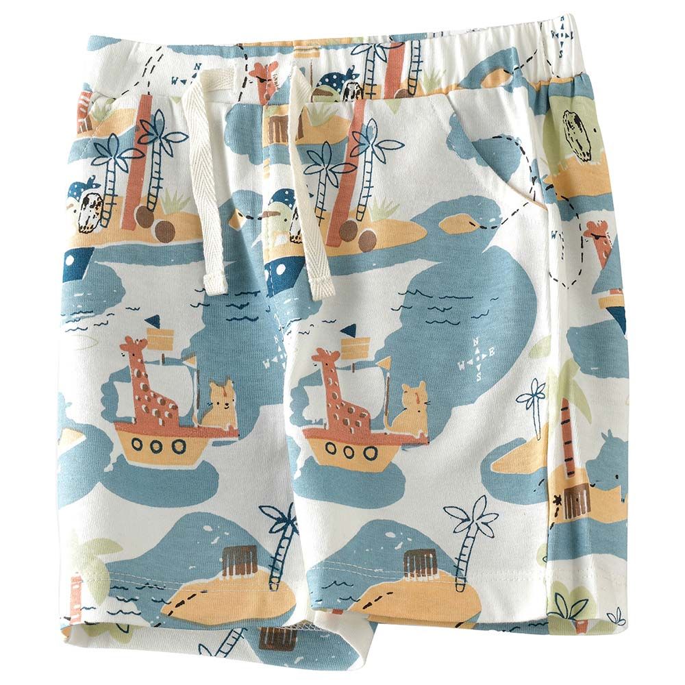 Jam - Summer Adventures Boys' Breathable Cotton Knit Shorts