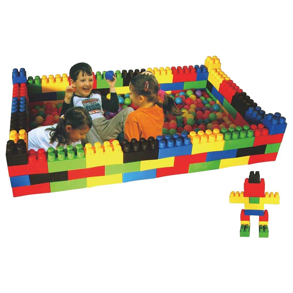 Megastar - Building Play Jumbo Block Set - 45pcs