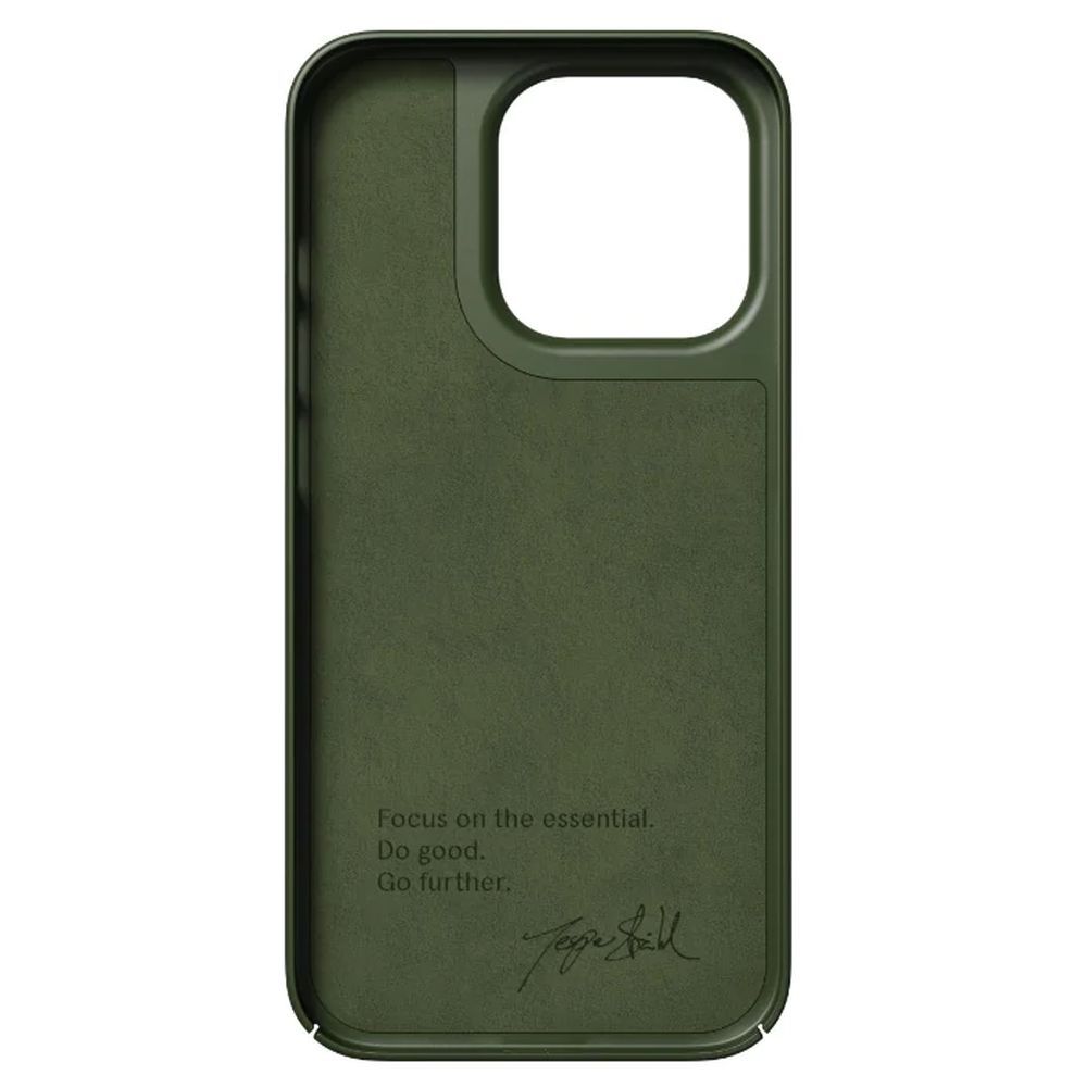 Nudient - iPhone 15 Pro Thin MagSafe Case - Pine Green