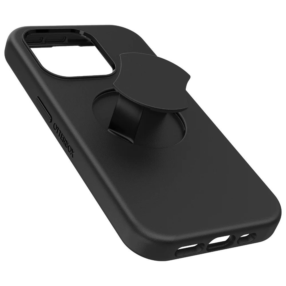 Otterbox - iPhone 15 Pro OtterGrip Symmetry Case - Black