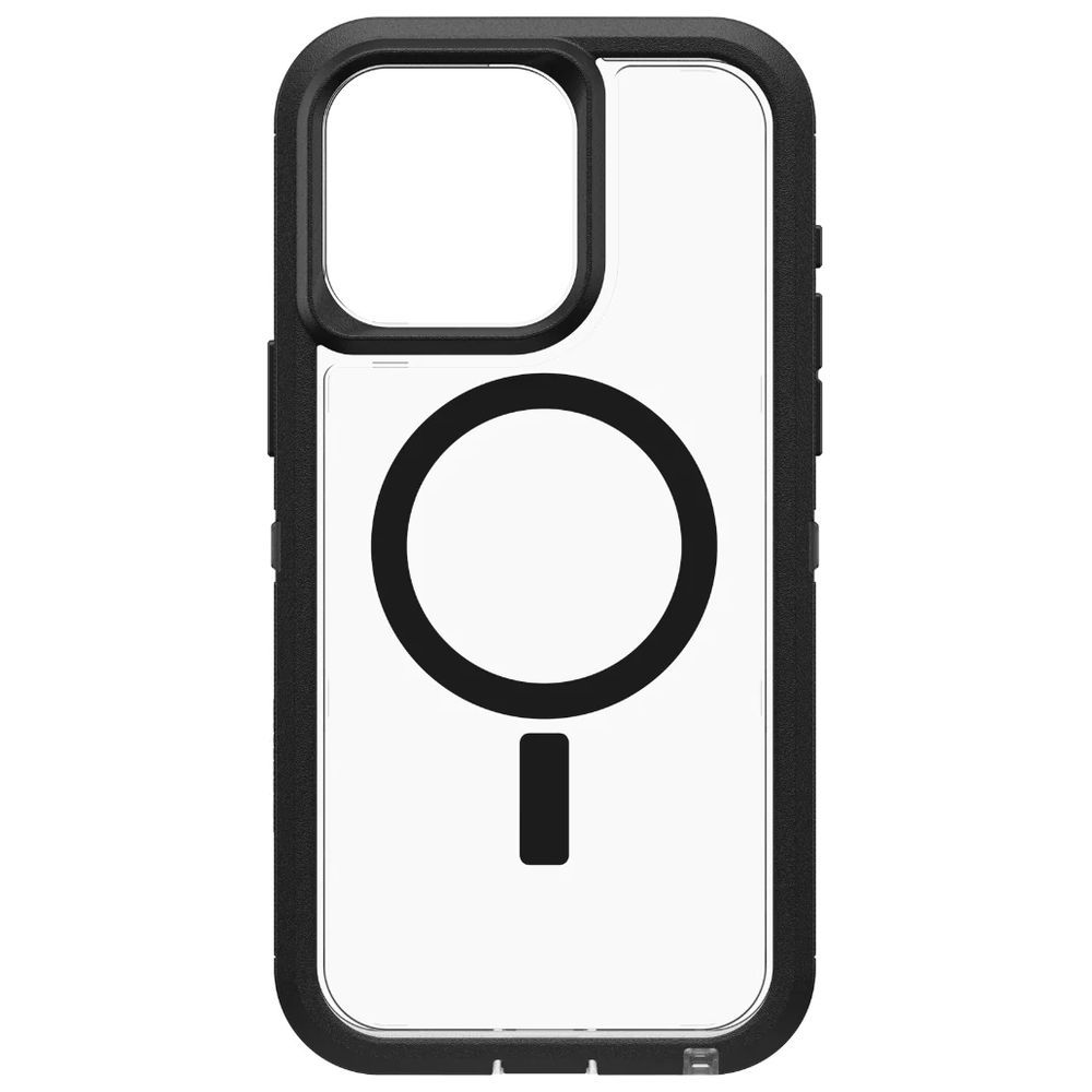 Otterbox - iPhone 15 Pro Max Defender XT Case - Clear/Black